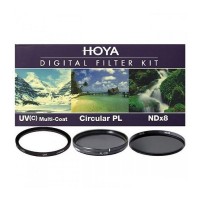 Набор светофильтров Hoya KIT: UV (C) HMC MULTI, PL-CIR, NDX8 49MM