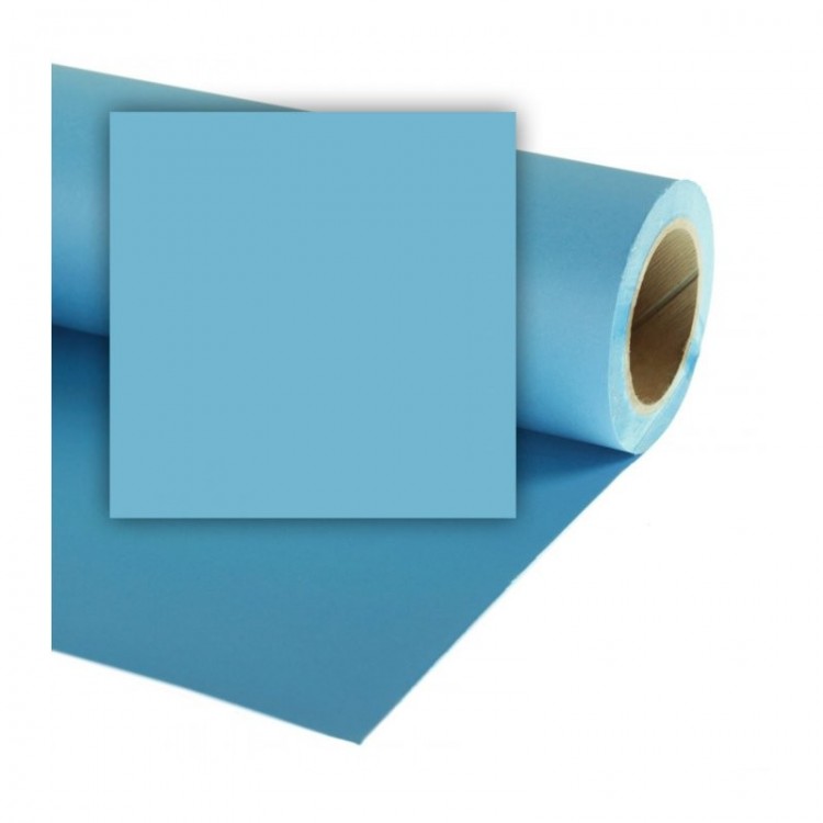 Бумажный фон Colorama LL CO501 1.35 X 11M SKY BLUE