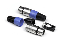INVOTONE XLR3F100 - разъём XLR 3Р  кабельный, мама, корпус металл/ пластик