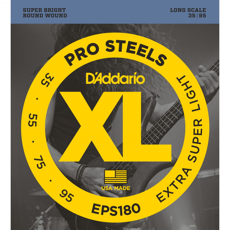 D'ADDARIO EPS180 - струны для БАС-гитары, Long, 35-95