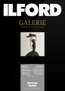 Фотобумага ILFORD Galerie Crystal Gloss , глянцевая/пигментные-DYE/RC Photo/ 290гсм/A4 - 210mm x 297