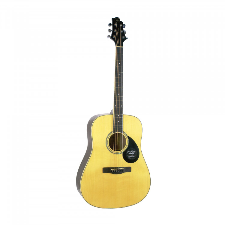 GREG BENNETT GD100S/N - акустическая гитара, дредноут, ель, цвет натуральный