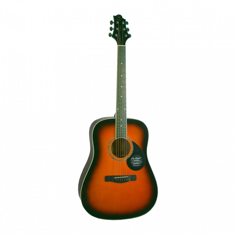 GREG BENNETT GD100S/VS - акустическая гитара, дредноут, цвет скрипичный санбёрст