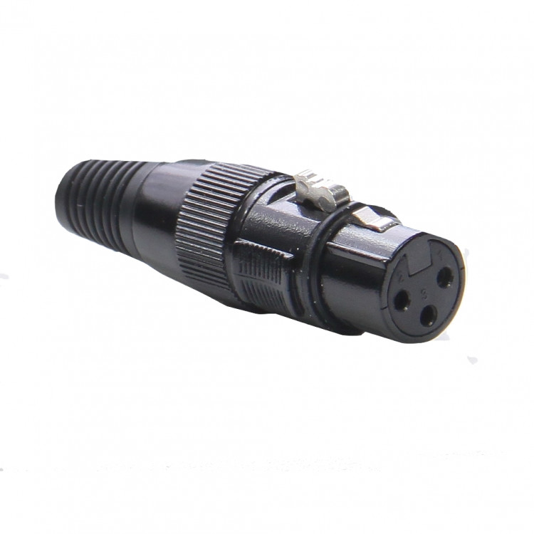 INVOTONE XLR3F300 - разъём XLR 3Р,  кабельный, мама, корпус металл/ пластик