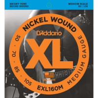 D'ADDARIO EXL160M - струны для БАС-гитары, medium, 050-105