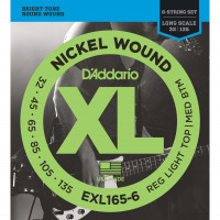 D'ADDARIO EXL165-6 - струны для БАС-гитары, 6 струн, Long, 032-135