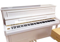 SAMICK JS112RID/WHHP - пианино,111x148x56, 236кг, струны "Roslau"(нем.), белый полир.