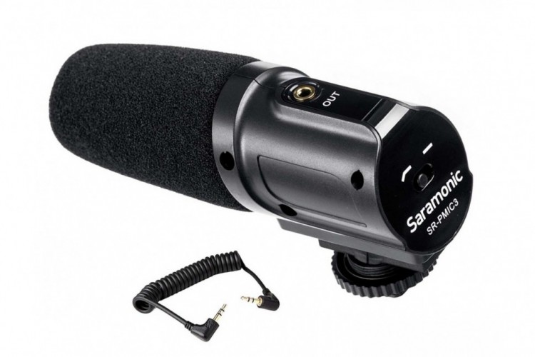 Микрофон Saramonic SR-PMIC3 направленный накамерный