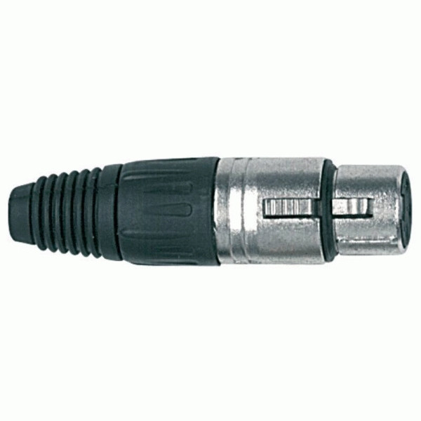 PROEL XLR3FV - разъем XLR 3Р, мама, кабельный,  корпус металл / пластик