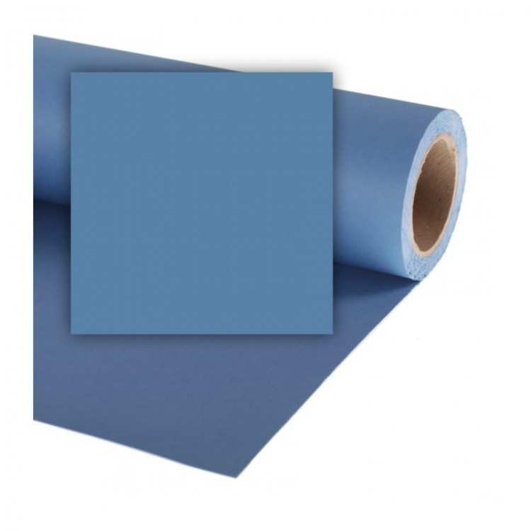 Бумажный фон Colorama LL CO515 1.35 X 11M CHINA BLUE