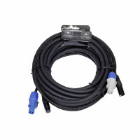 INVOTONE ADPC1010 - кабель смежный 3х1.5мм2 , 2х0.22мм2  PowerCon in/out - XLR DMX in/out  10 м