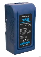 Logocam V-Pack 160 литий-ионная аккумуляторная батарея с номинальным напряжением 14,4В и емкостью 170Вт*Ч c креплением V-lock, разъем 2-пин АВ