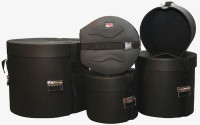 GATOR GPR-FUSION-SET - набор из 5-ти пластик.кейсов для барабанов 22"х18",12"х10",10"х 9",14"х5.5"
