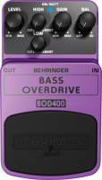 BEHRINGER BOD400 - педаль эффектов (овердрайв) с ламповым звучанием для бас-гитар