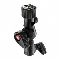 Поворотная голова Manfrotto MLH1HS-2 с адаптером на стойку под горячий башмак