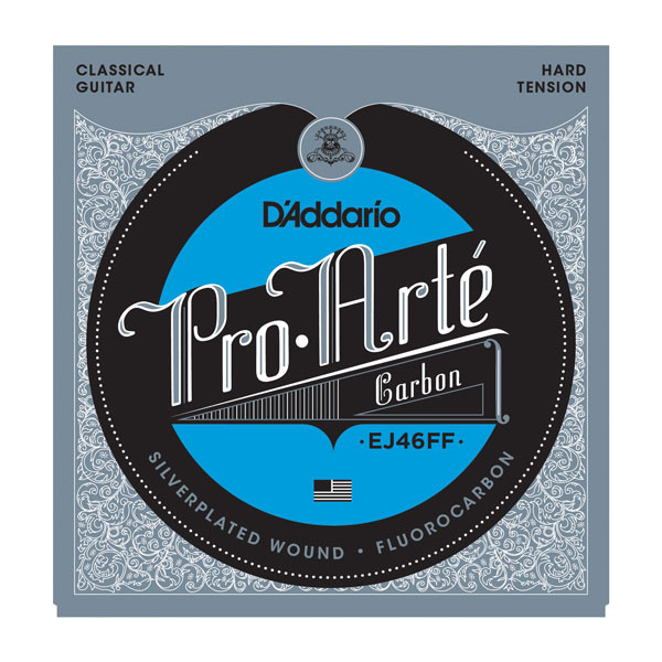 D'ADDARIO EJ46FF - струны для классической гитары,карбон, сильное натяжение