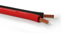 PROCAST cable SBR 18.OFC.0,824 профессиональный инсталляционный спикерный (акустический) кабель, 18AWG (2x0,824mm2), красно-черный, 41/0,16mm OFC (99,97%), бухта 100m 