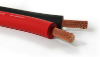 PROCAST cable SBR 14.OFC.2,11 профессиональный инсталляционный спикерный (акустический) кабель, 14AWG (2x2,11mm2), красно-черный, 7*15/0,16mm OFC (99,97%), бухта 100m