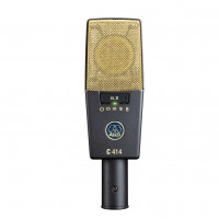 AKG C414 XLII - микрофон студийный 5 диагр. напр.с улучш.характеристикой Поп-фильтр PF80  и антивиб