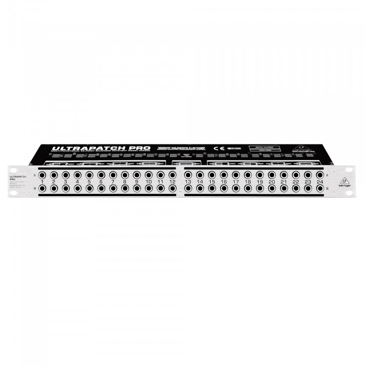 BEHRINGER PX3000 - симметричная многофункциональная коммутационная панель с 48 портами и 3 режимами