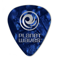 PLANET WAVES 1CBUP2-10 - медиатор (0,50mm), (10шт), синий перламутр, Light, Standard