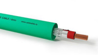PROCAST cable UMC 6/28/0,12  профессиональный небалансный микрофонный (сигнальный) кабель, внешний диаметр 6mm, 28/0.12+PVC+AL-FOIL+BD16*7/0.12TC, зеленый, бухта 100m