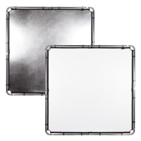 Полотно Lastolite LR81531R SkyRapid 1.5x1.5м серебро/белый