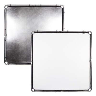 Полотно Lastolite LR81531R SkyRapid 1.5x1.5м серебро/белый