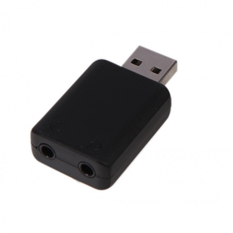 USB токен Saramonic EA2 с 2мя выходами 3.5мм TRS для микрофона и наушников