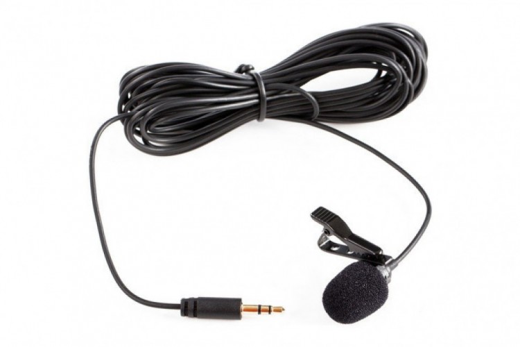 Петличный микрофон моно Saramonic SR-XLM1 с кабелем 6м вход 3,5 мм