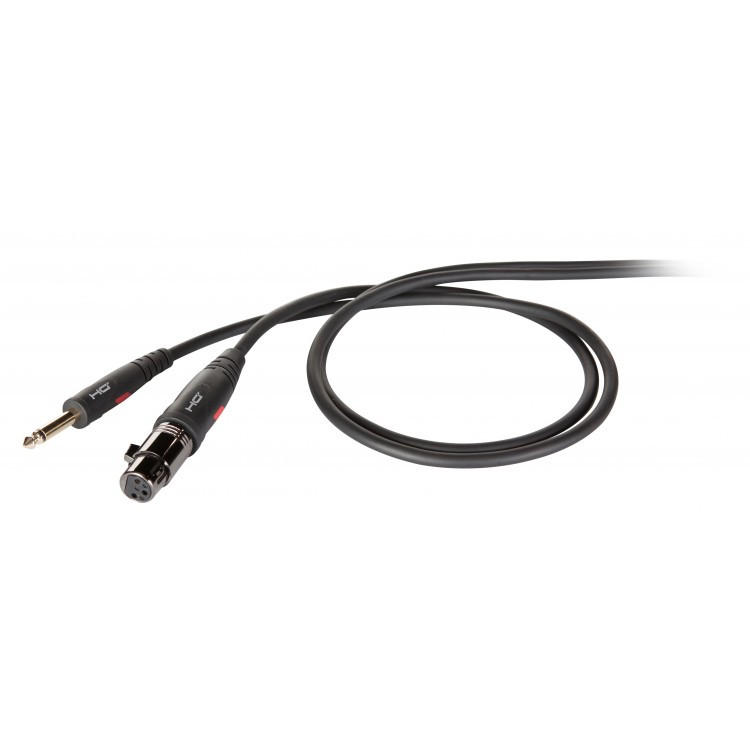 DIE HARD DHG200LU5 - проф. микрофонный кабель, 6,3 джек моно <-> XLR (мама),, длина - 5м