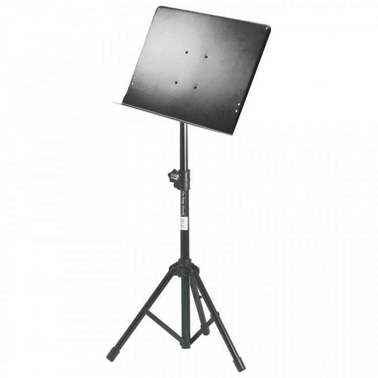 ONSTAGE SM7211B - пульт дирижера, тренога, 19" подставка для нот, сталь, черный