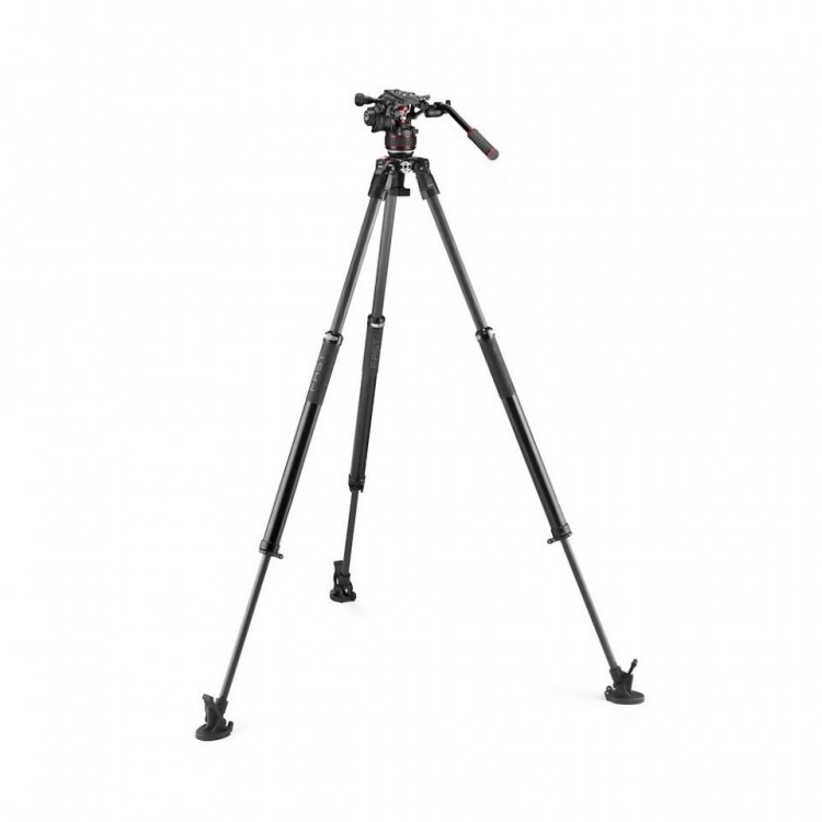 Комплект Manfrotto MVK608SNGFC видеоштатива одинарными ногами  MVTTWINFA одинарными ногами