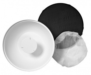 Портретная тарелка Profoto Softlight Kit (Softlight White, 25° deg Grid, Diffuser, Printed box)