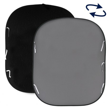 Фон складной Lastolite LB67GB Plain Coll 1.8x2.15m Blk/MGrey