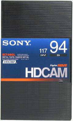 SONY HDCAM　BCTー124HDL(3本)　BCT-40HDL(16本) Видеокассета Sony BCT-94HDL формата HDCAM купить в Москве