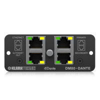 KLARK TEKNIK DM80-DANTE - аудиоинтерфейс DANTE 16 I/O и ULTRANET 16 OUT для DM8000