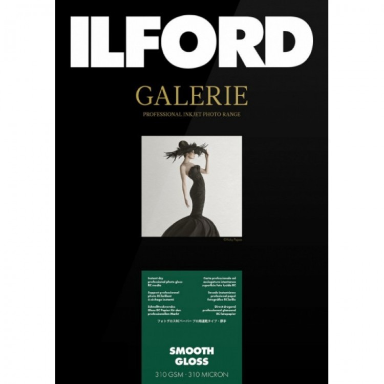 Фотобумага ILFORD Galerie Smooth Gloss , глянцевая/пигментные-DYE/RC Photo/ 310гсм/24" - 61cm x 27m