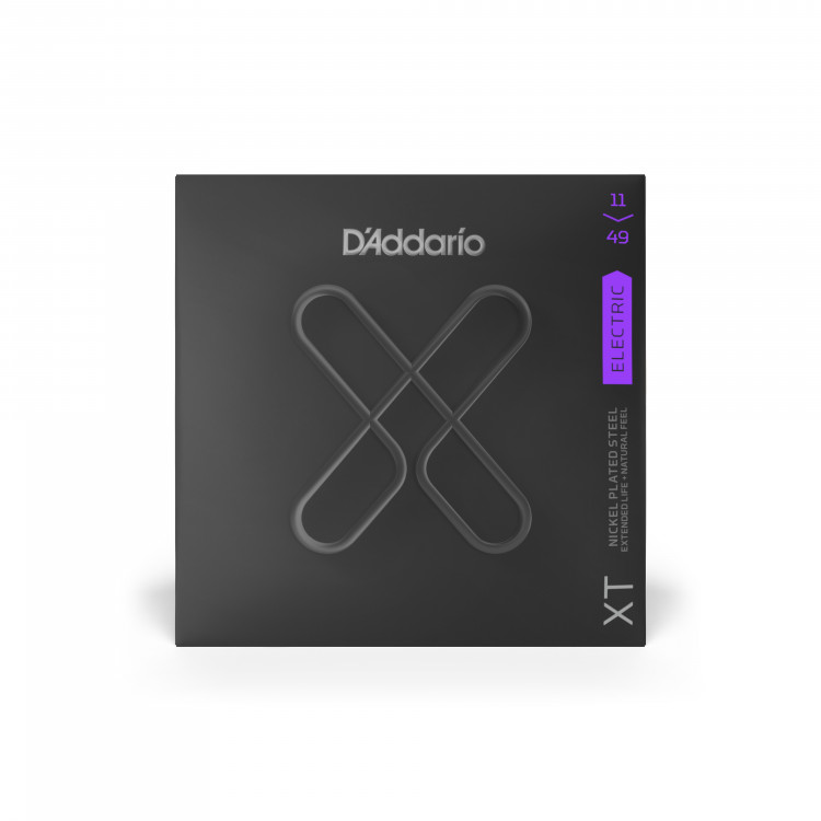 D'ADDARIO XTE1149 - струны для электрогитары, никелированные, 11-49, с покрытием