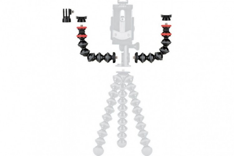 Набор Joby Metal GorillaPod Arm Kit из металлических шарнирных ручек и адаптеров черный  (JB01589)