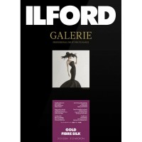 Фотобумага ILFORD Galerie GOLD FIBRE SILK , шелк/пигментные/баритовая/310гсм/A4 - 210mm x 297mm 25 л