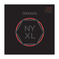 D'ADDARIO NYXL1074 - струны для 8-стр. электрогитары,10-74