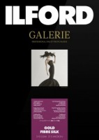 Фотобумага ILFORD Galerie GOLD FIBRE SILK , шелк/пигментные/баритовая/310гсм/A3+ - 329mm x 483mm 25