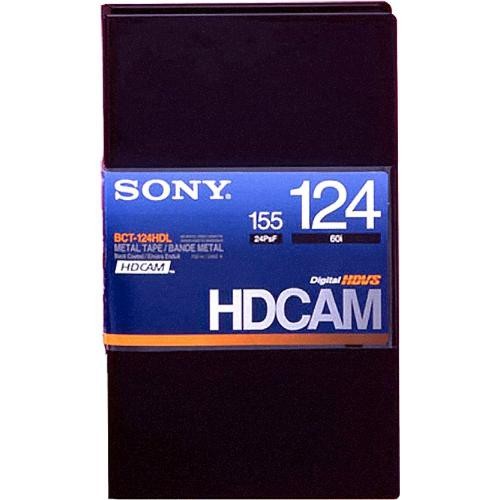 Видеокассета Sony BCT-124HDL формата HDCAM Large