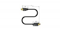 Кабель соединительный HDMI Canare HDM20AE-EQ