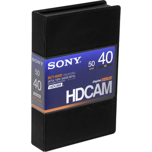 Видеокассета Sony BCT-40HD формата HDCAM серии BCT-HD