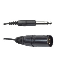 AKG MK HS STUDIO D - провод для гарнитур HSD, разъёмы мини-XLR-джек стерео 6,3мм/XLR-male 3-pin