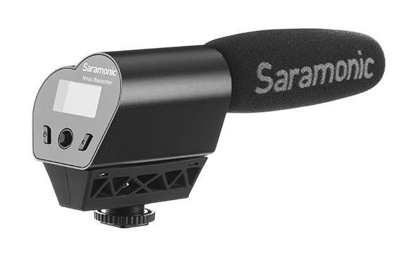 Микрофон-пушка направленный накамерный Saramonic Vmic Recorder с рекордером