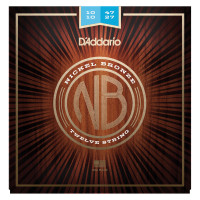 D'ADDARIO NB1047-12 - струны для 12-струнной гитары, Light