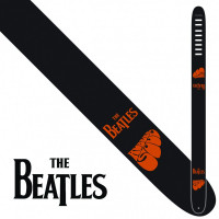 PERRI'S P25TB-6078 THE BEATLES 2.5" STRAP-RUBR - кожаный ремень